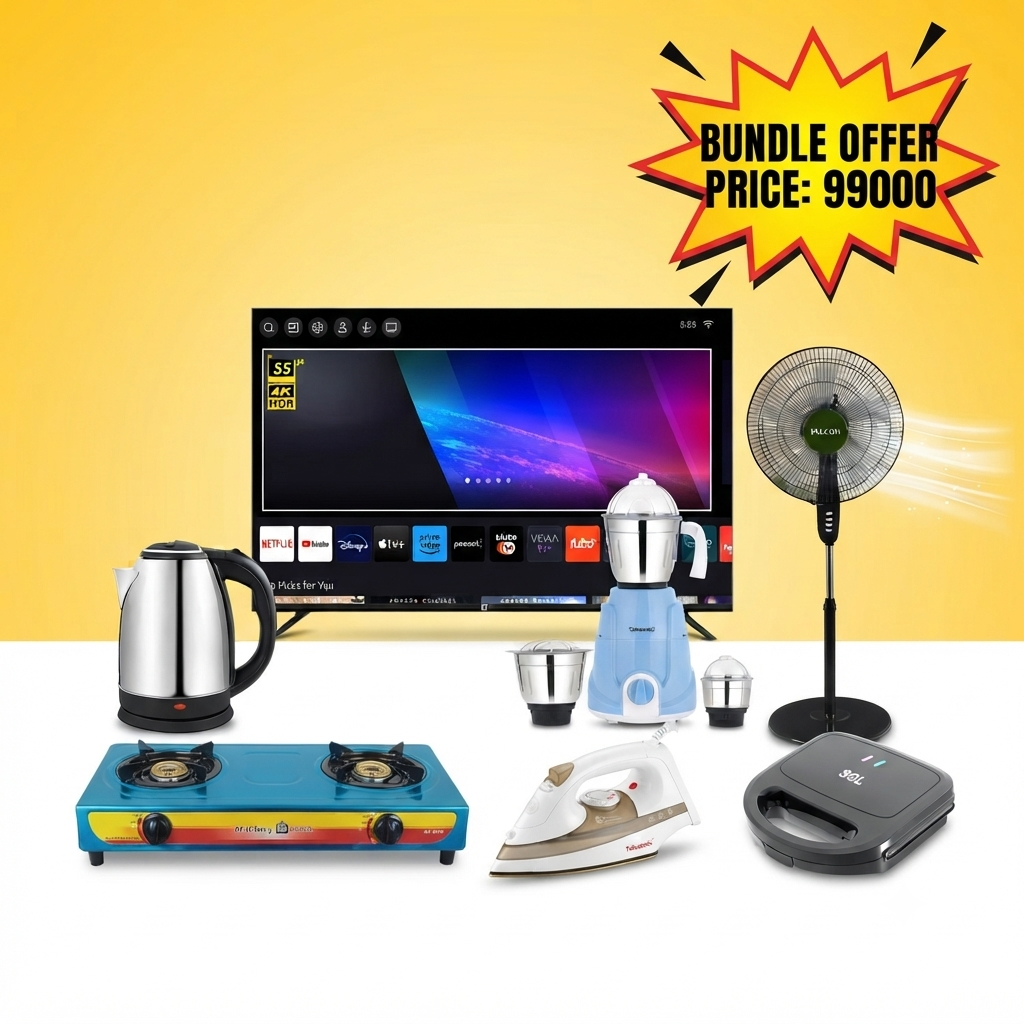 43 Inch Smart Home Essentials Bundle