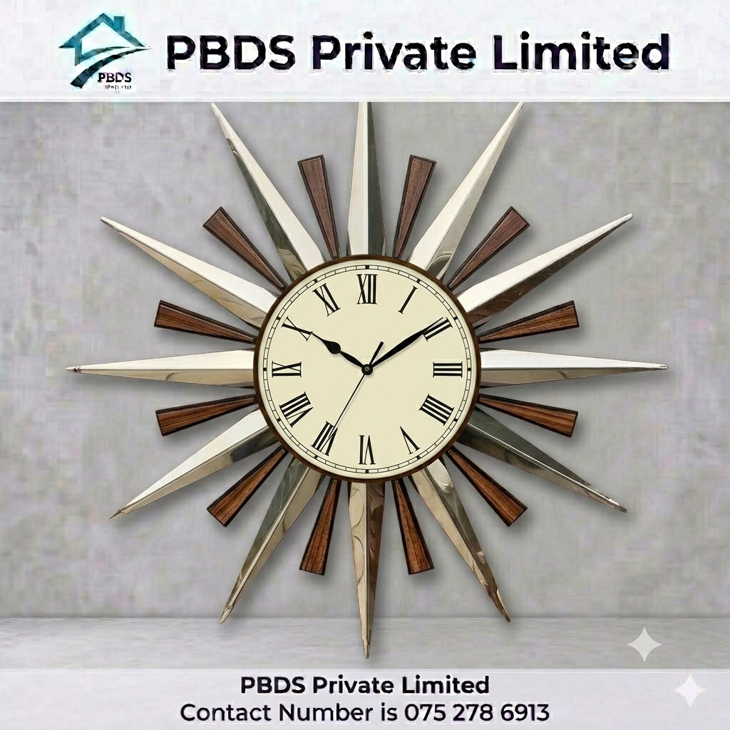 Wall Clock Sunray - 5630DECOR