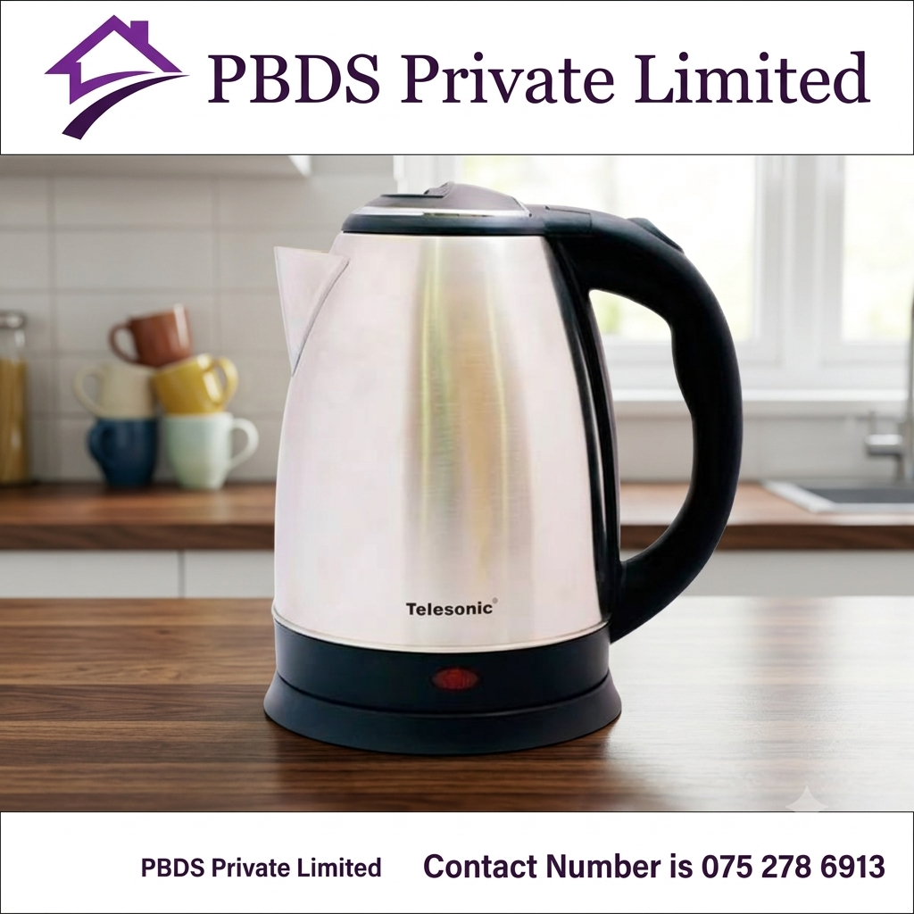Telesonic S/S Kettle - Model TL-189K-1.8