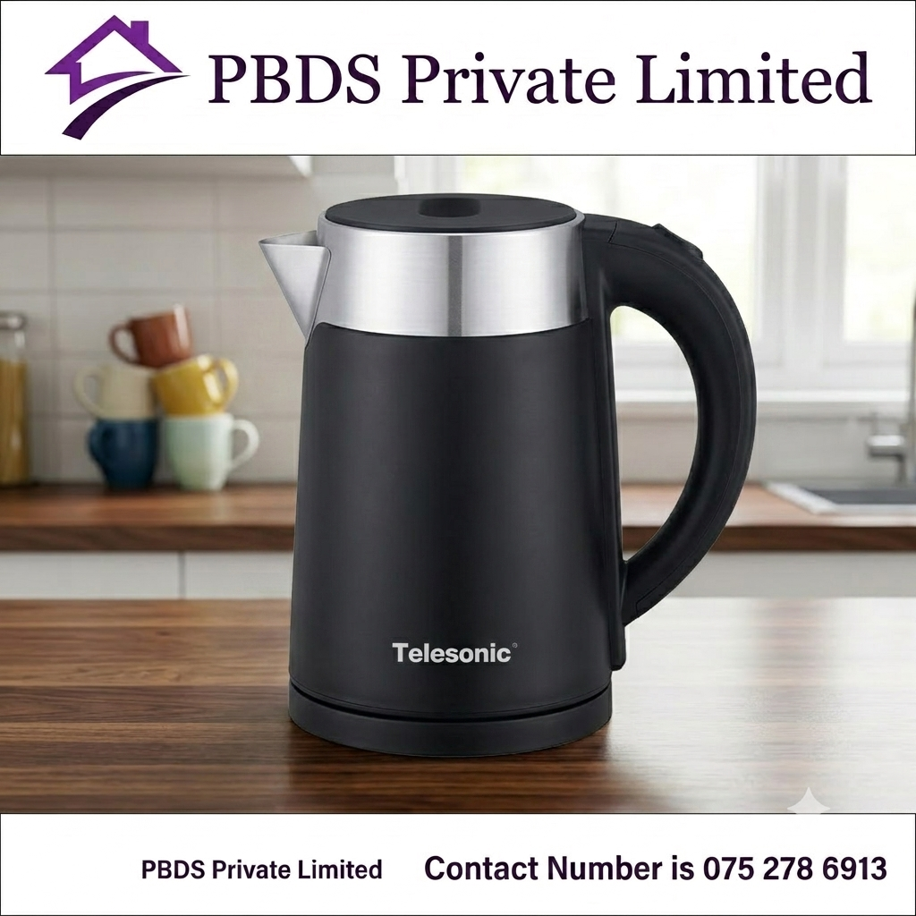 Telesonic Cool Touch Kettle - Model TL-106K-1L