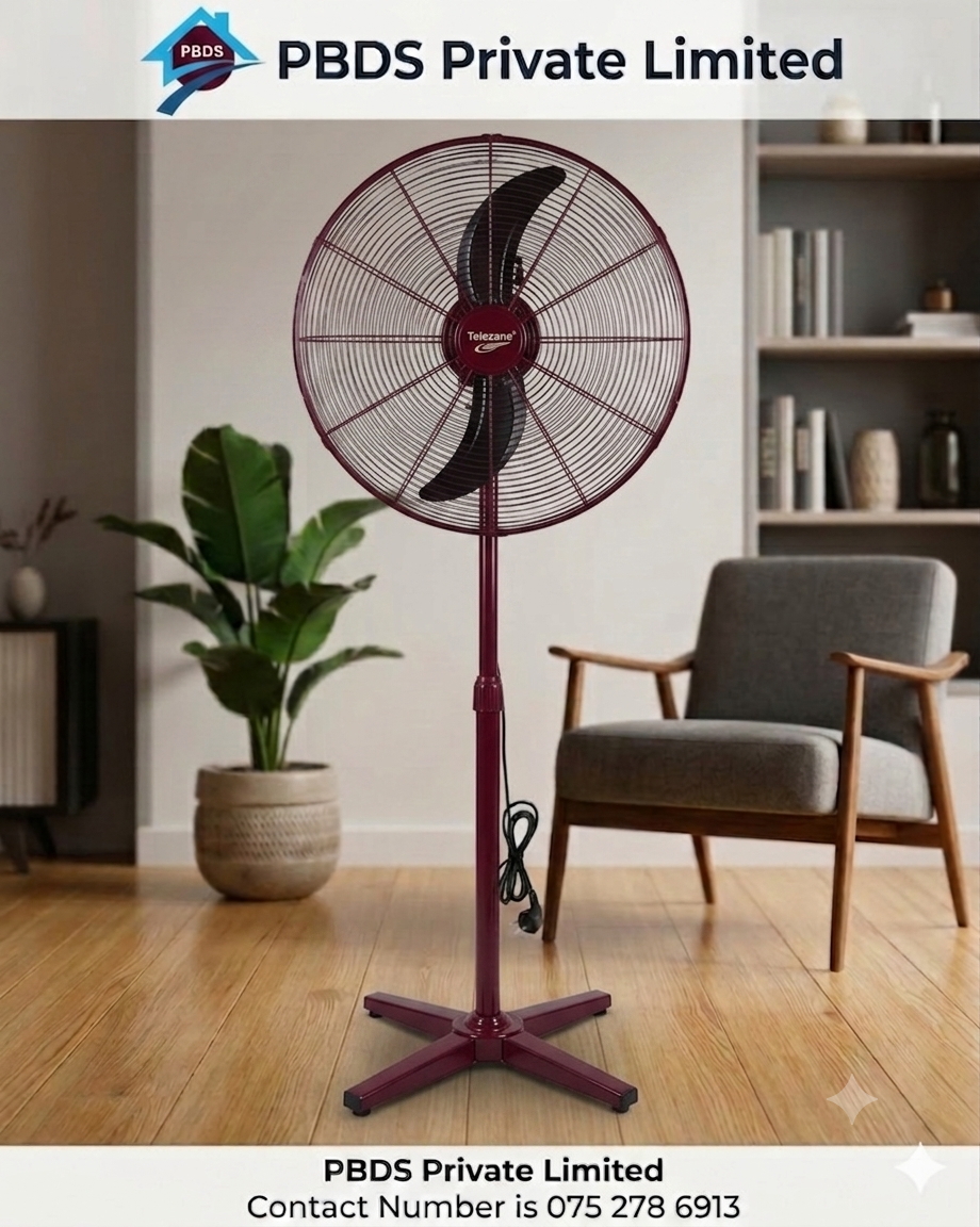 Telesonic Industrial Pedestal Fan 30inch TL3043SF