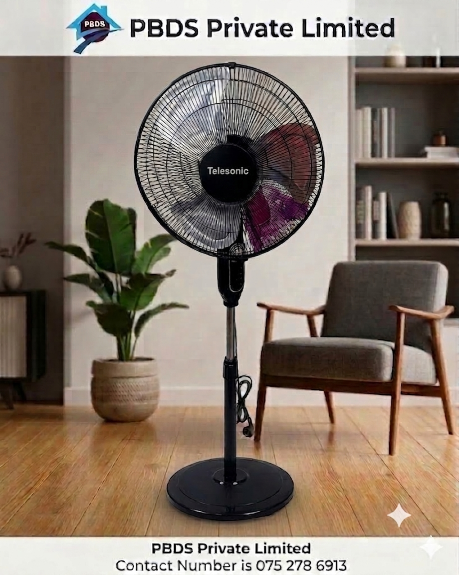 Tele Stand Fan - Aluminium Blade TL-1699SF