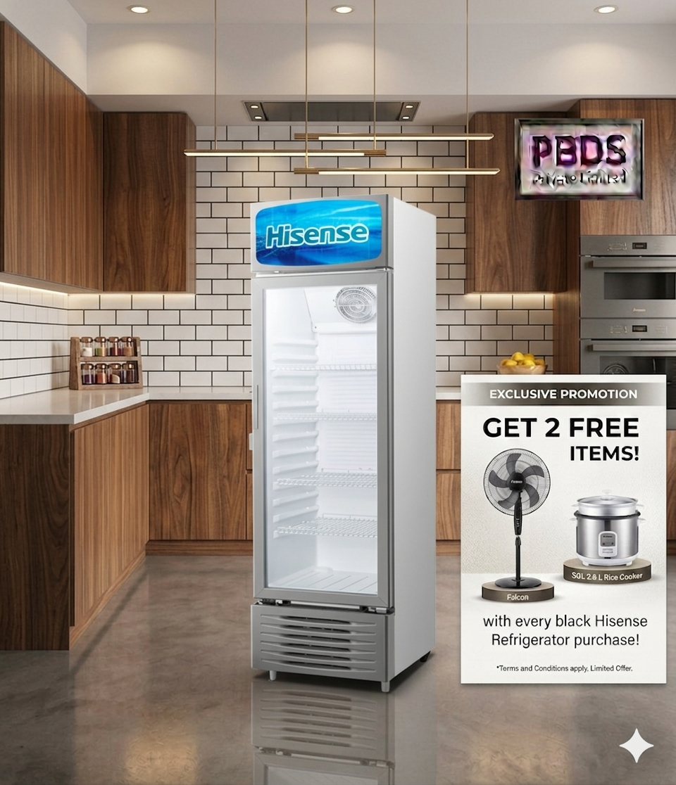 Hisense 381L Single Door Bottle Cooler - HNBCSC381