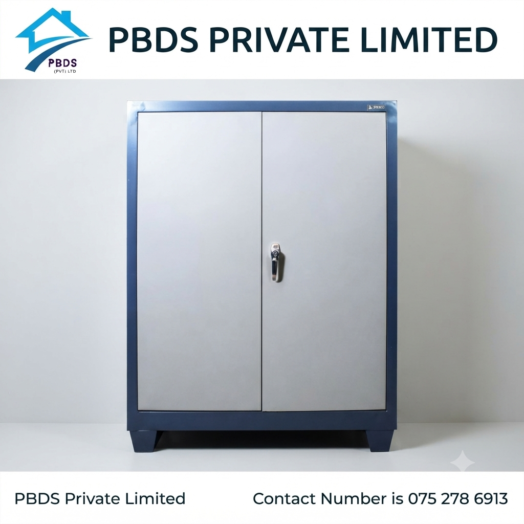 Junior Office Cupboard Powder Coated - 4/3 FGPCJOC43