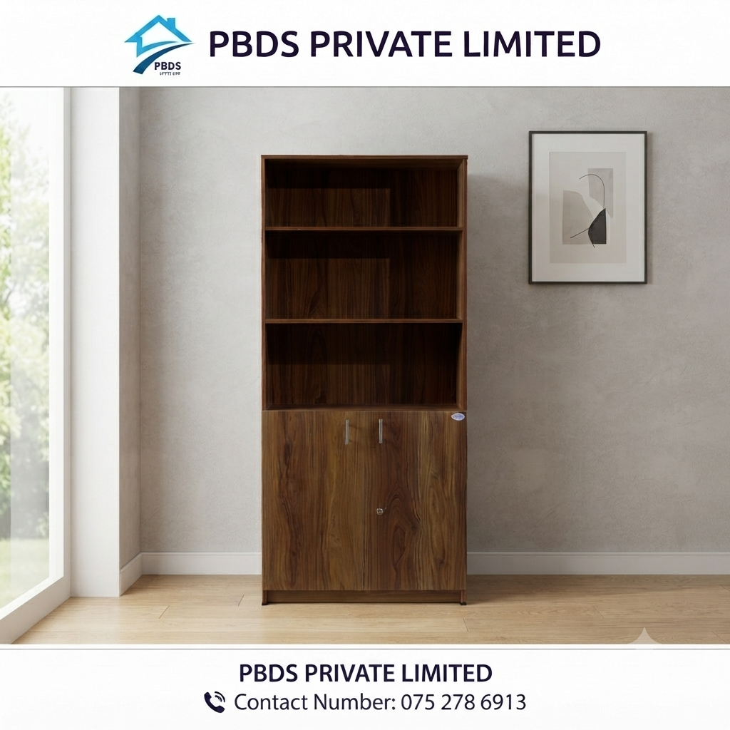 PBDS Book Rack With Door - M - MBR4732MD