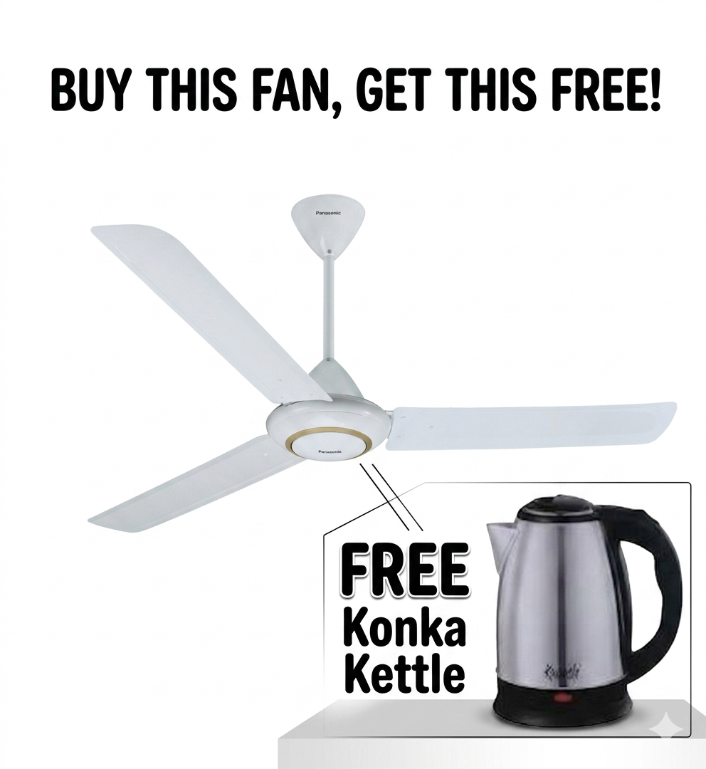Panasonic Ceiling Fan with Compact Regulator F-56MZ2