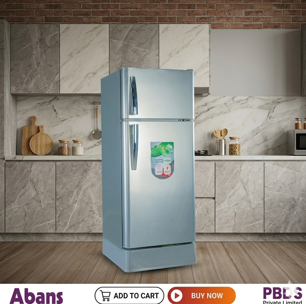 Abans Upgraded 190L Defrost DD Refrigerator - R600 Gas - ABLGPRO-205DD thumbnail 2