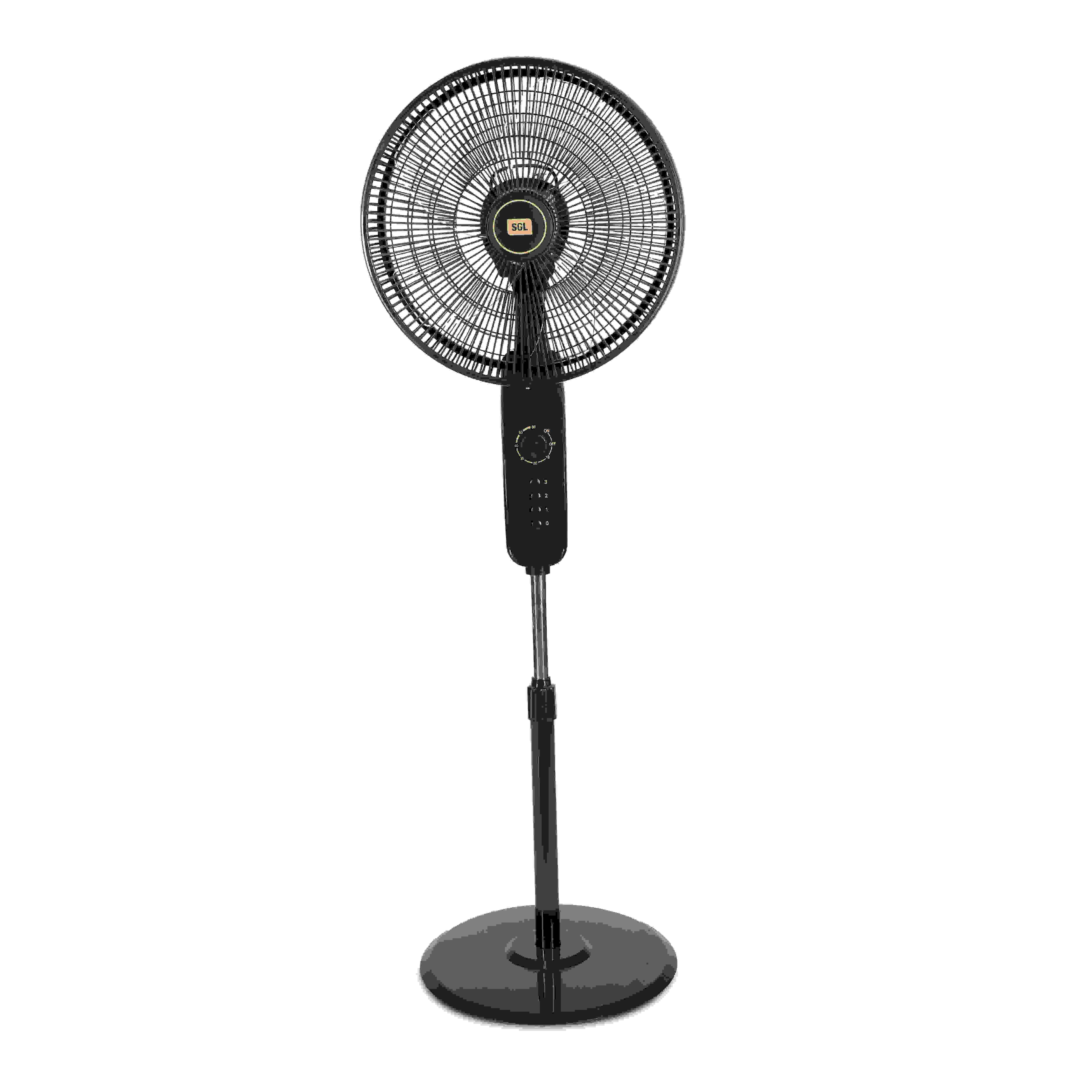 SGL 16 inch Anti-Rust Stand Fan A32C – Timer Function, Copper Motor, Black Finish SGLCABB03 thumbnail 3