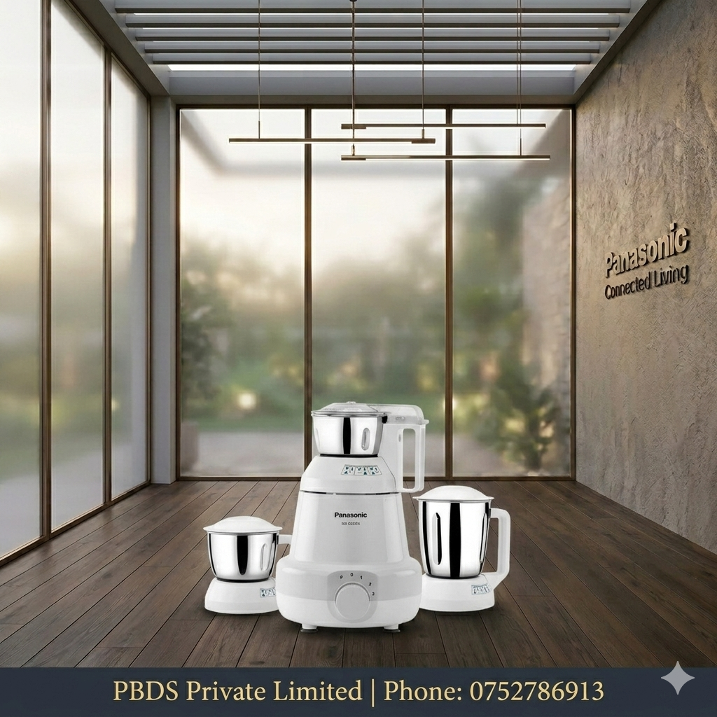 Panasonic Mixer Grinder 550W - White MX-GC3550