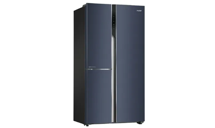 Haier 598L Side By Side Triple Door Inverter Refrigerator HRT-683KG thumbnail 3