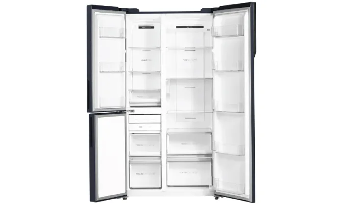 Haier 598L Side By Side Triple Door Inverter Refrigerator HRT-683KG thumbnail 5