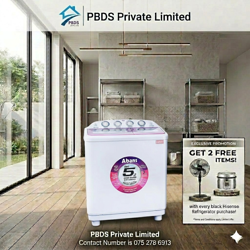 Abans 7KG Semi Auto Washing Machine SALG-07GL