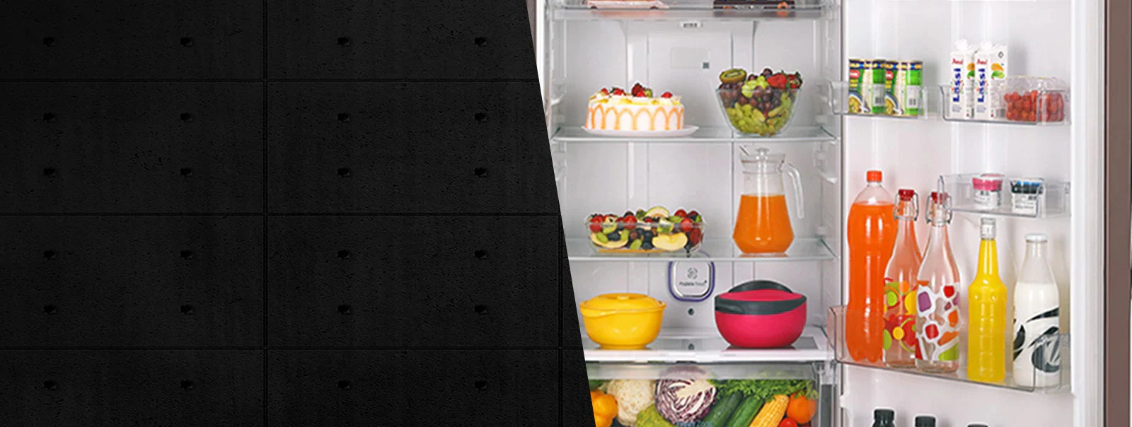 LG 308L Double Door Inverter Refrigerator - Shiny Steel GL-M332RPZI thumbnail 4