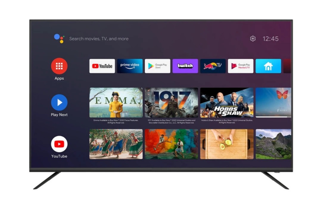 TELESONIC 55 Inch Frameless Smart TV – (TL-5500STV) thumbnail 3