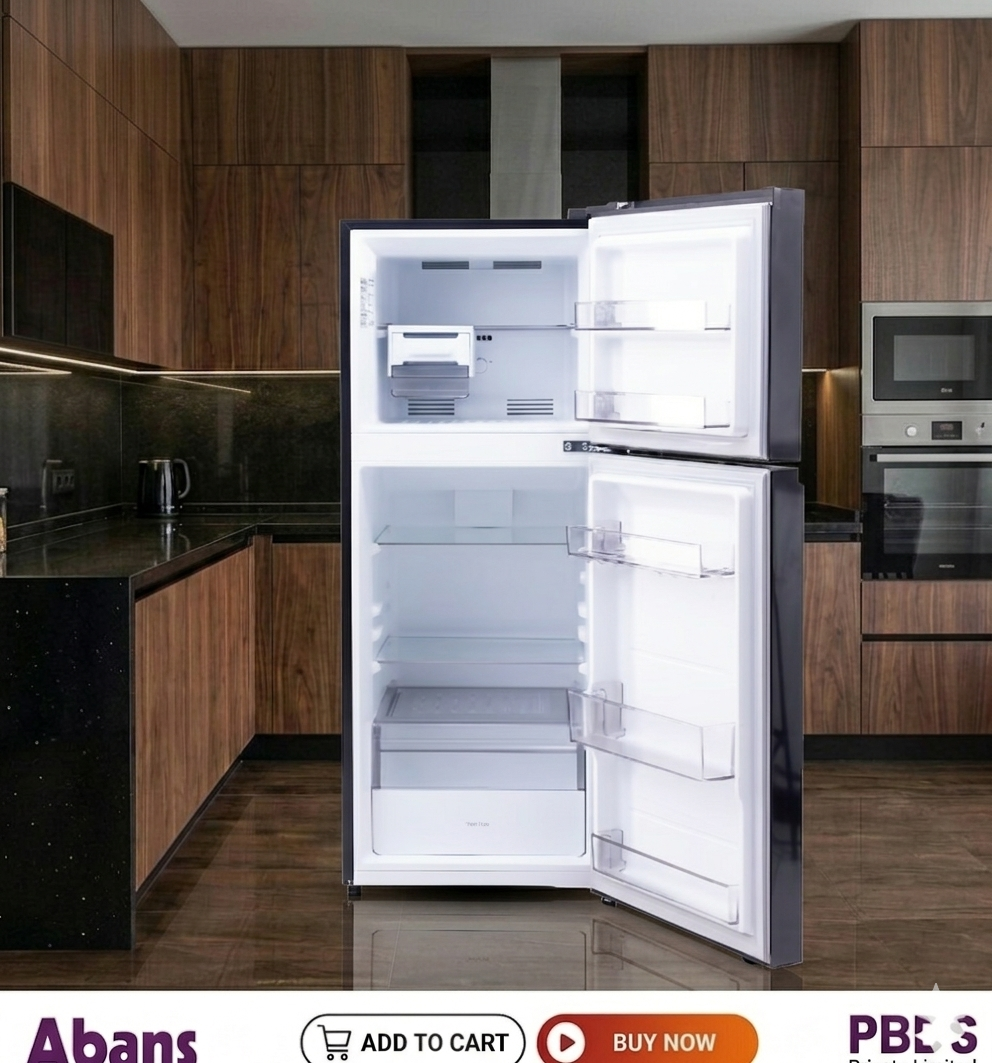 LG Inverter Refrigerator Double Door 238L - Onyx Black GL-M250BOBI thumbnail 3