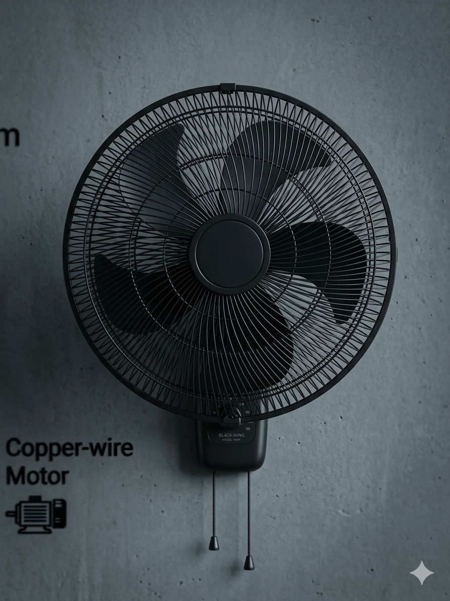 Tele 18 inch COMM 4 Blade Wall Fan TL-1819CWF thumbnail 2