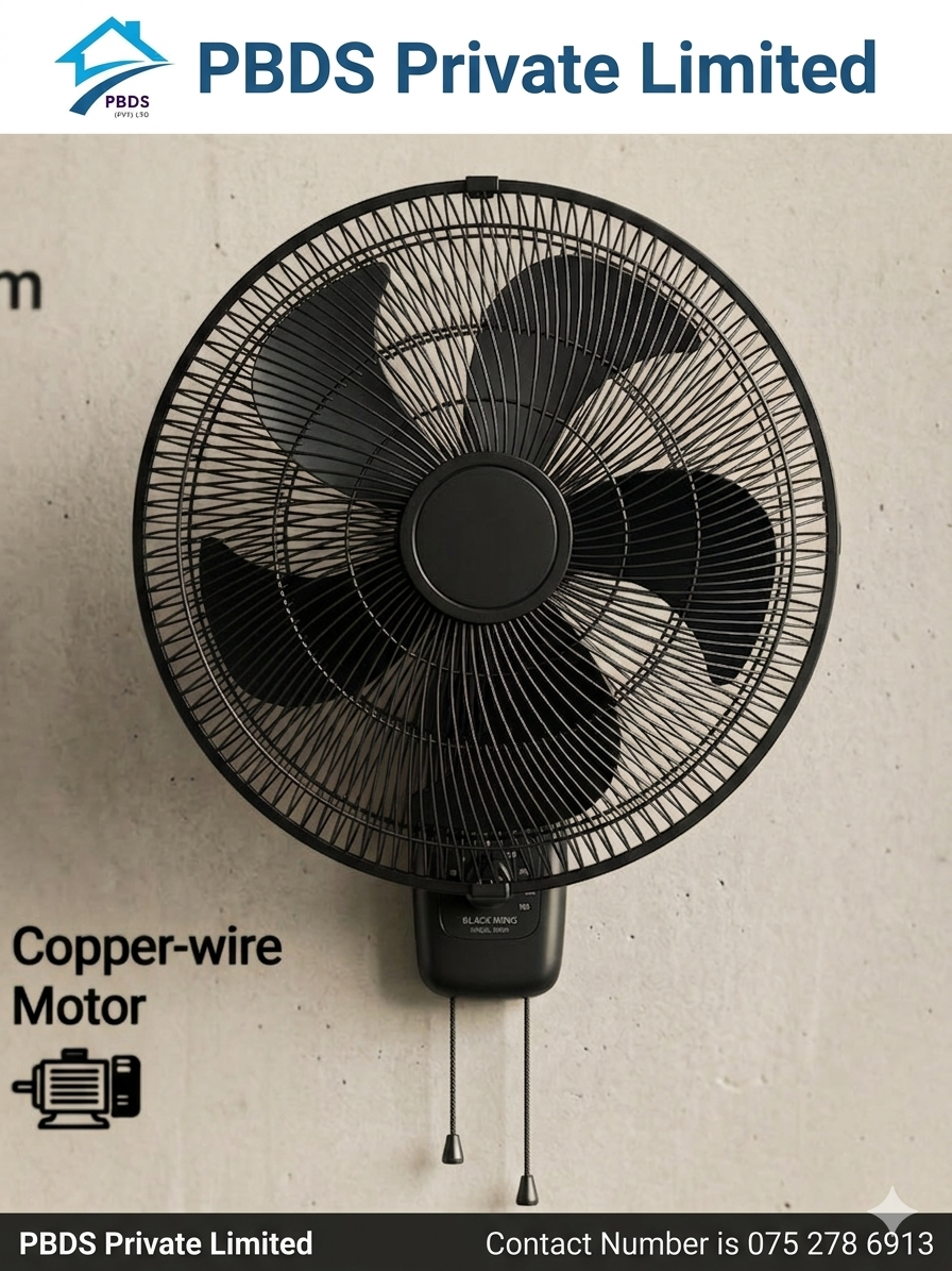 Tele 18 inch COMM 4 Blade Wall Fan TL-1819CWF