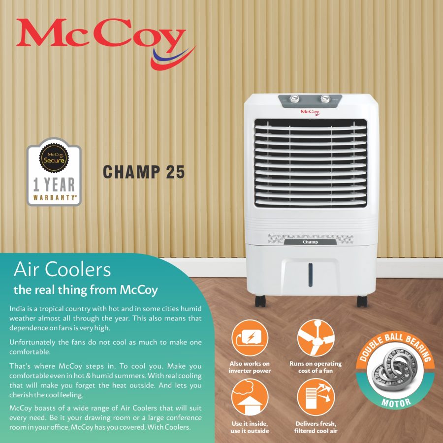 MCCOY Champ Air Cooler-25L-Champacl25L thumbnail 2
