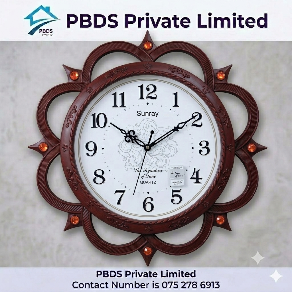 Wall Clock Sunray - 9450SQ