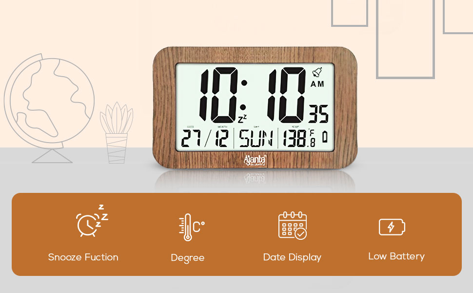Ajanta Digital Clocks - LCD-140 thumbnail 3