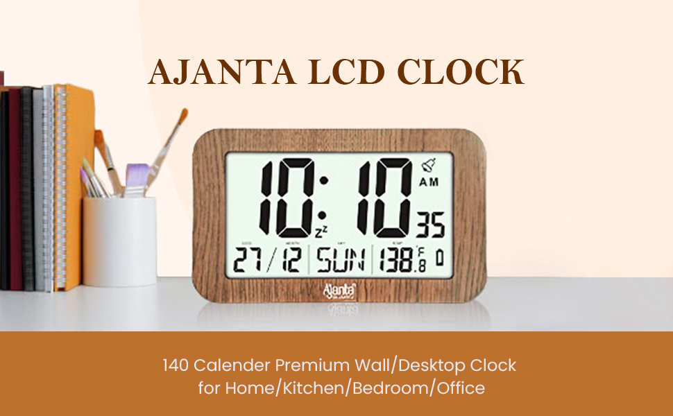 Ajanta Digital Clocks - LCD-140 thumbnail 5