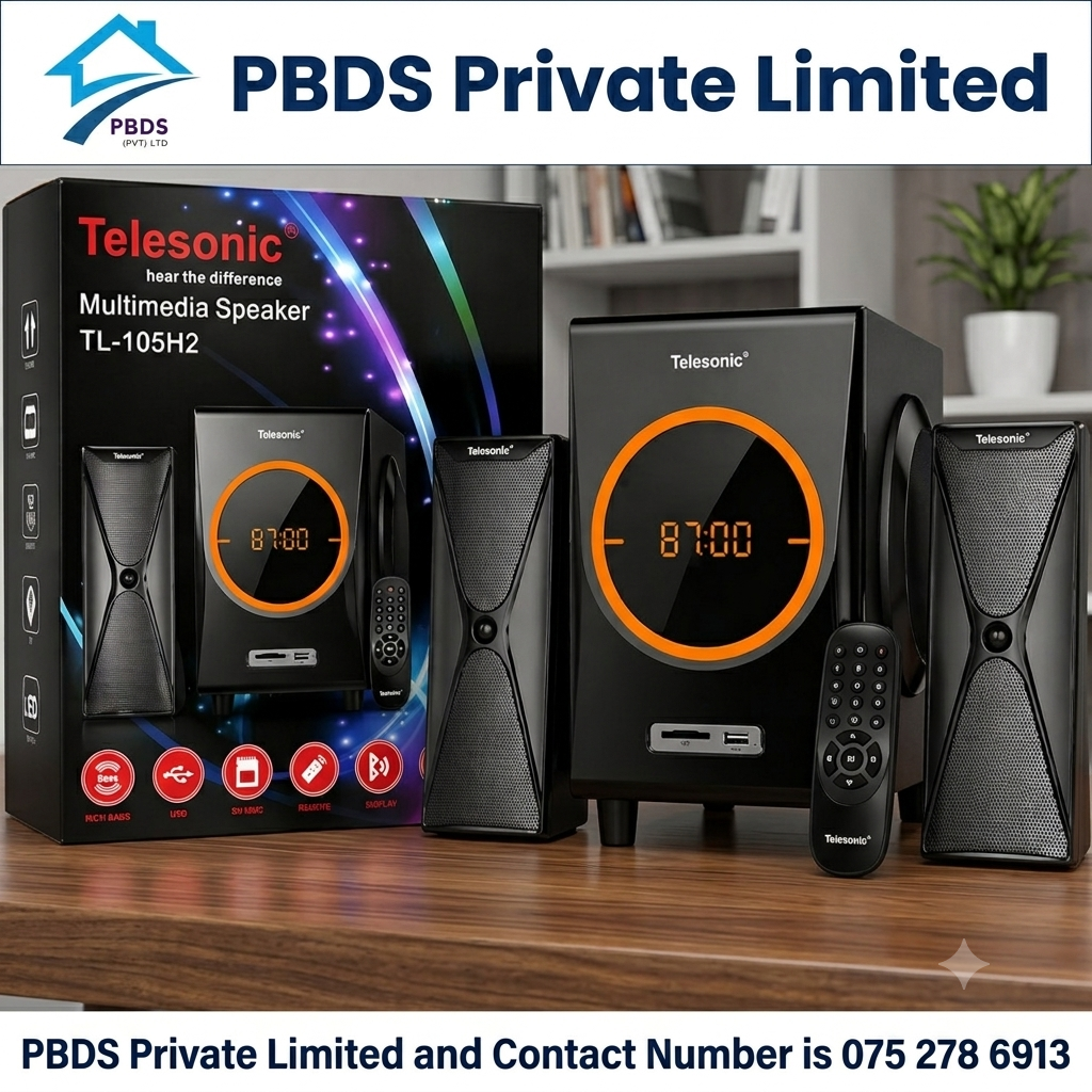 TELESONIC Multi Media Speaker – (TL-105H2)